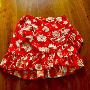 Free people I got a feeling floral skirt! Small.  Cute!
